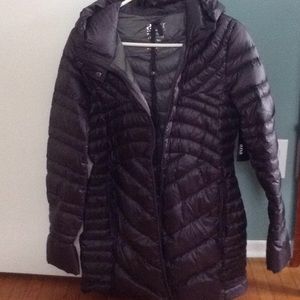 A.N.A. packable down parka with bag